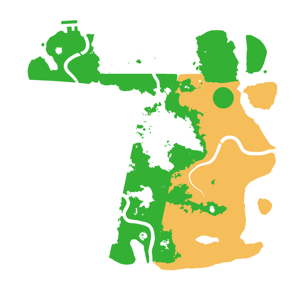 Biome Rust Map: Procedural Map, Size: 3750, Seed: 1682199863