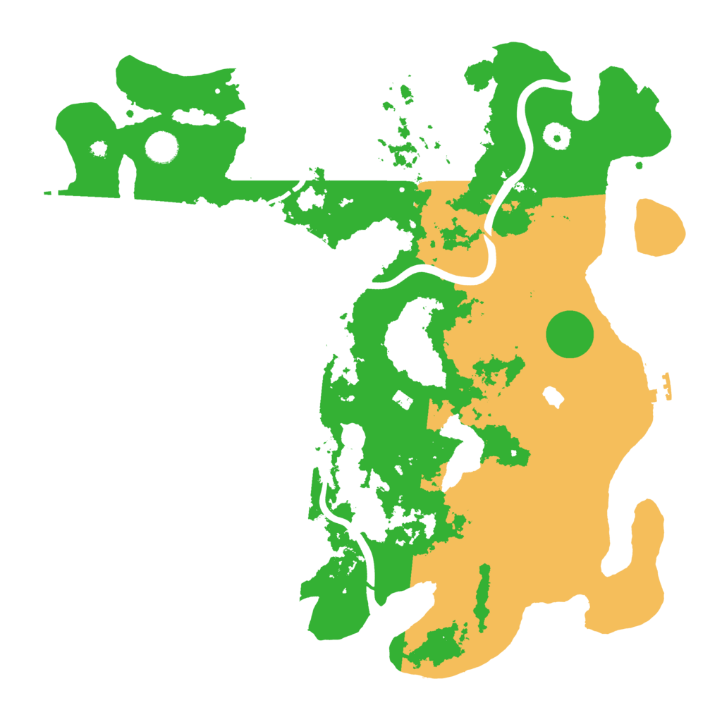 Biome Rust Map: Procedural Map, Size: 4000, Seed: 126467901