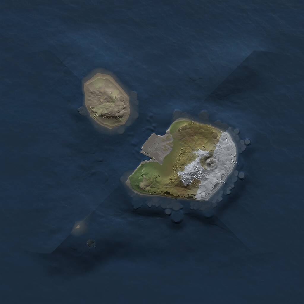 Rust Map: Procedural Map, Size: 1500, Seed: 2525, 1 Monuments