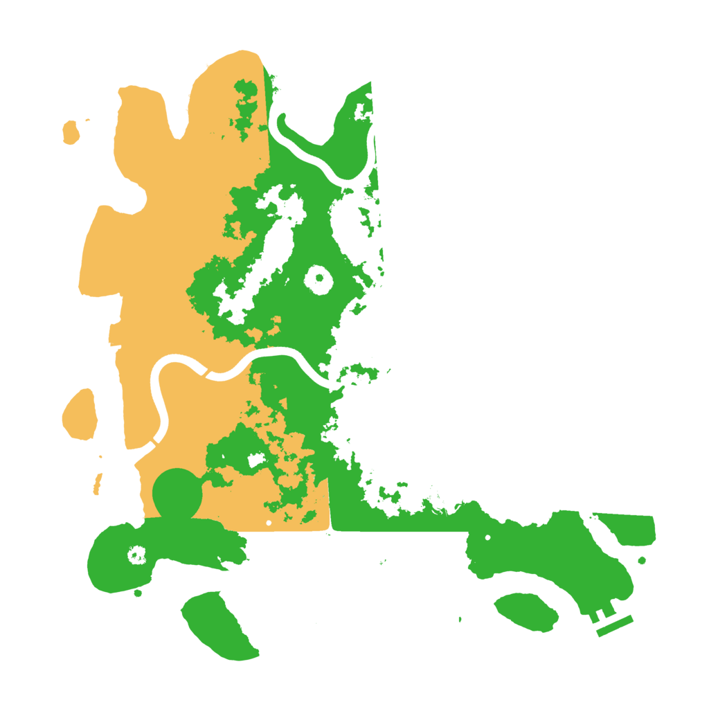 Biome Rust Map: Procedural Map, Size: 3750, Seed: 1598324951
