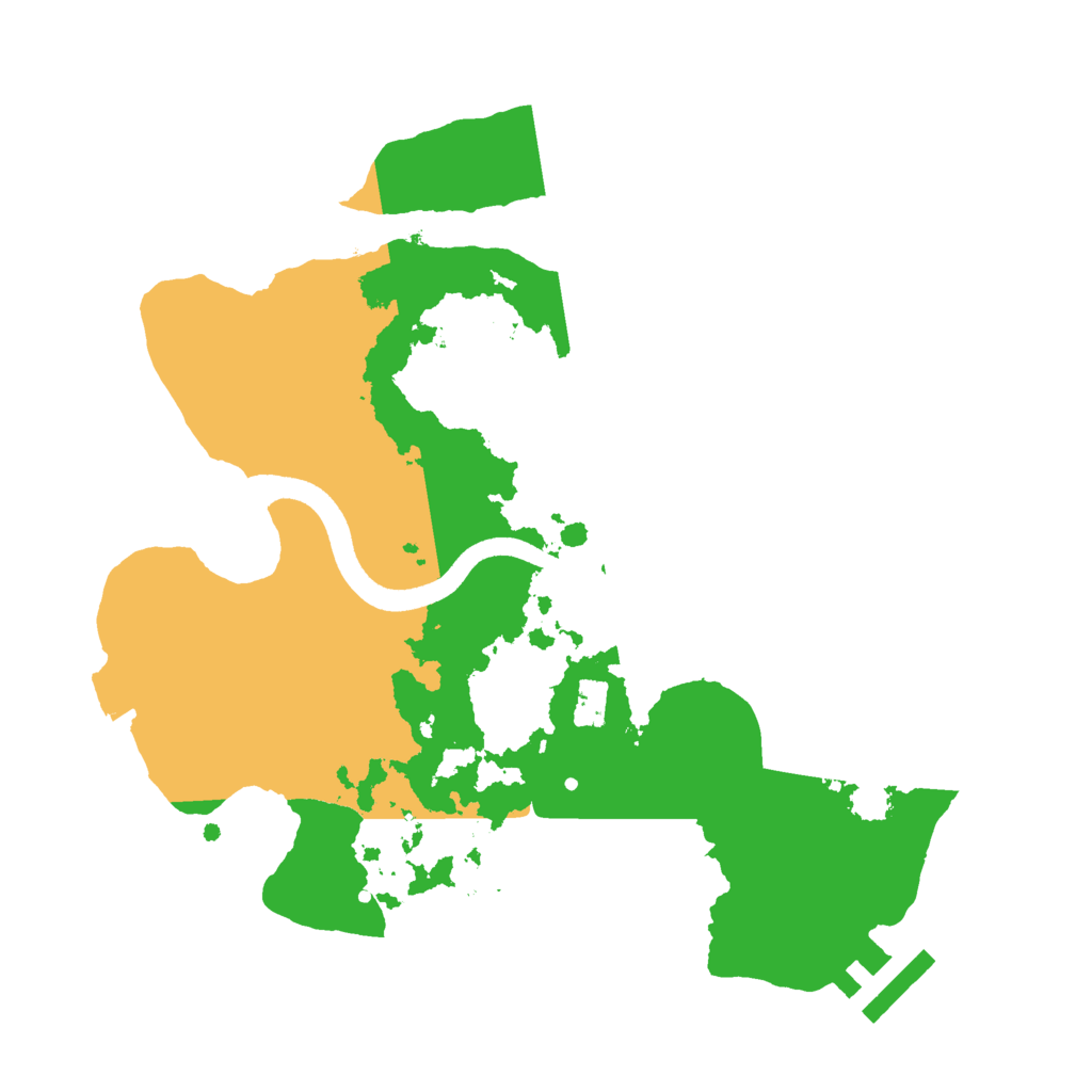 Biome Rust Map: Procedural Map, Size: 2500, Seed: 1542444419