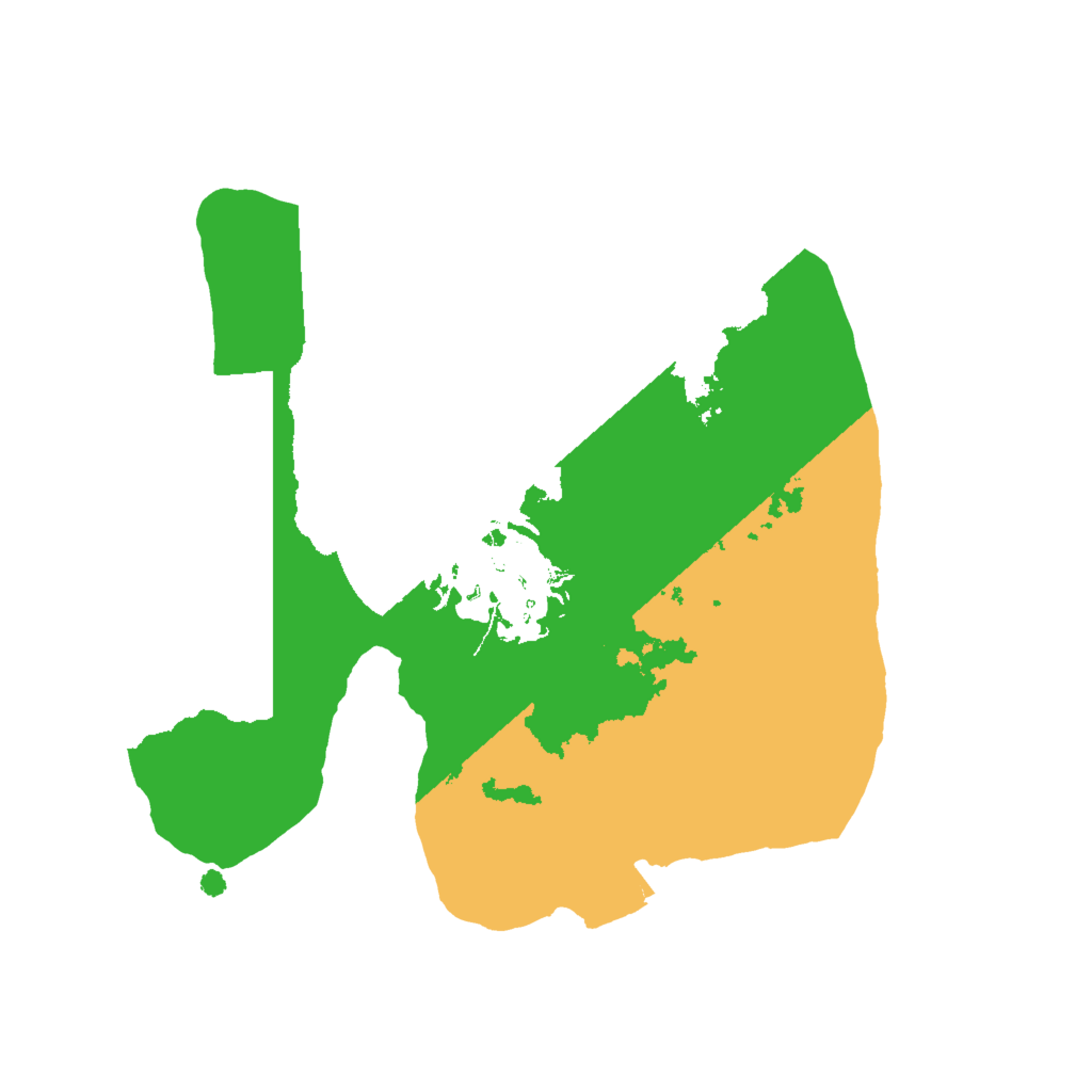 Biome Rust Map: Procedural Map, Size: 1700, Seed: 1486865405