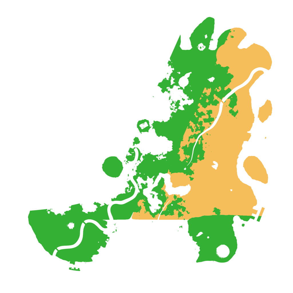 Biome Rust Map: Procedural Map, Size: 4000, Seed: 1899976933