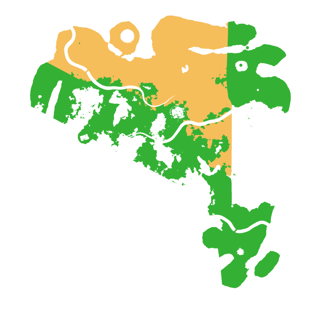 Biome Rust Map: Procedural Map, Size: 4000, Seed: 9595825