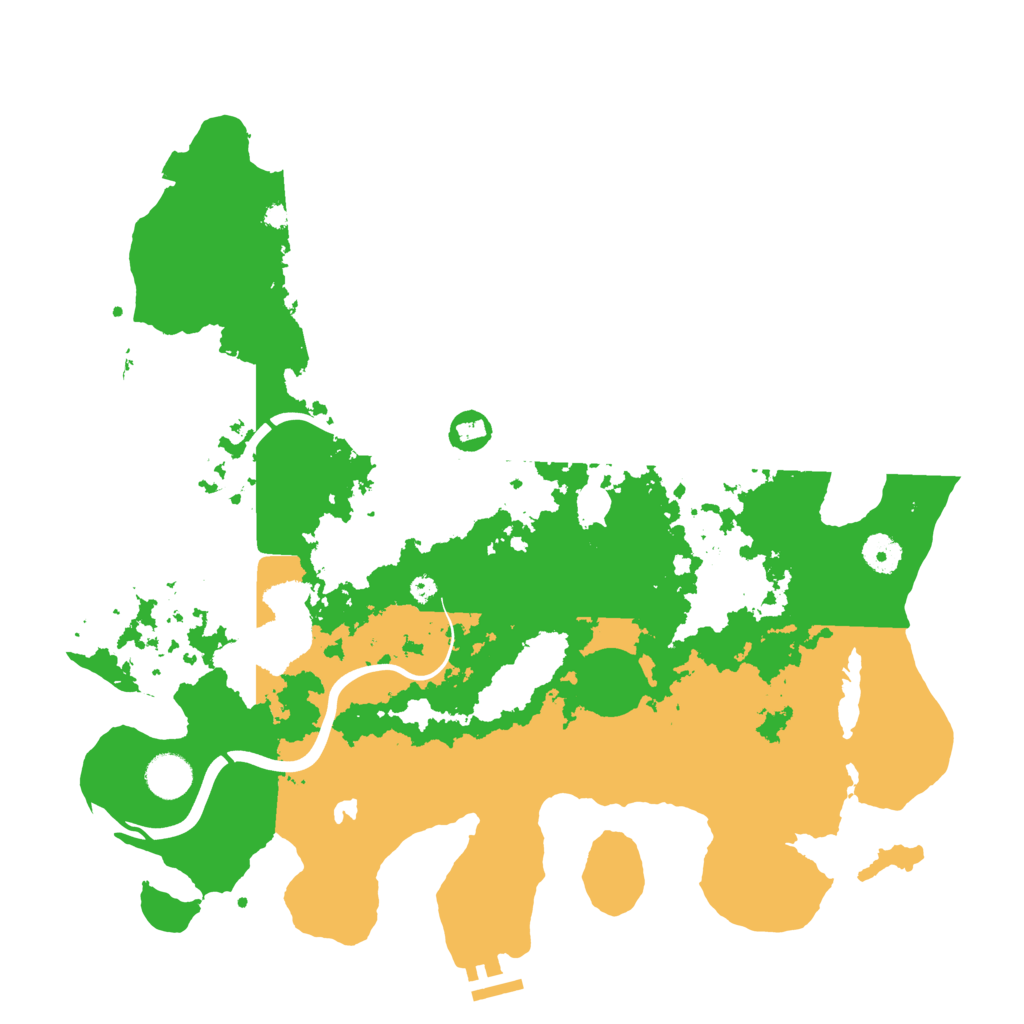 Biome Rust Map: Procedural Map, Size: 4000, Seed: 421565423