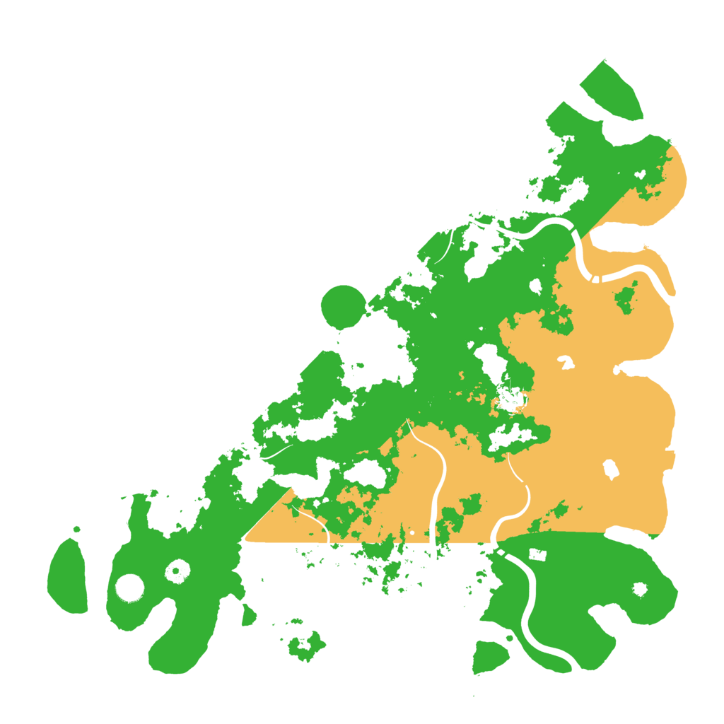 Biome Rust Map: Procedural Map, Size: 4500, Seed: 127313999