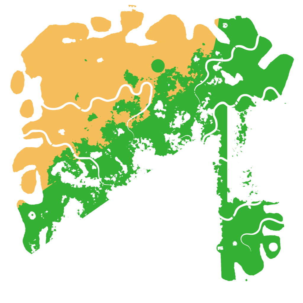 Biome Rust Map: Procedural Map, Size: 6000, Seed: 1958995244