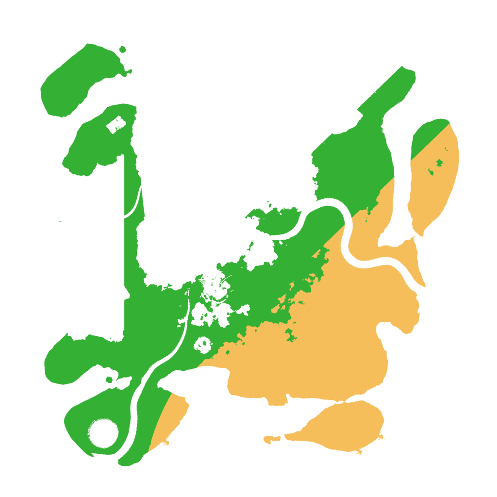 Biome Rust Map: Procedural Map, Size: 3000, Seed: 1219423178
