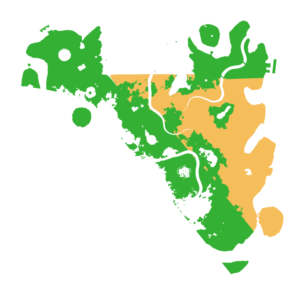 Biome Rust Map: Procedural Map, Size: 4250, Seed: 2033252853