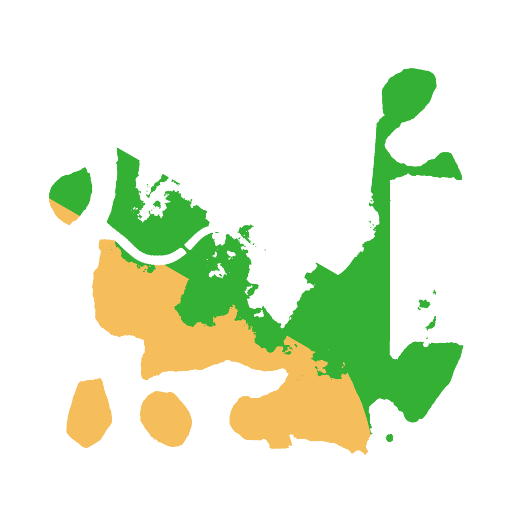 Biome Rust Map: Procedural Map, Size: 2700, Seed: 1110118833