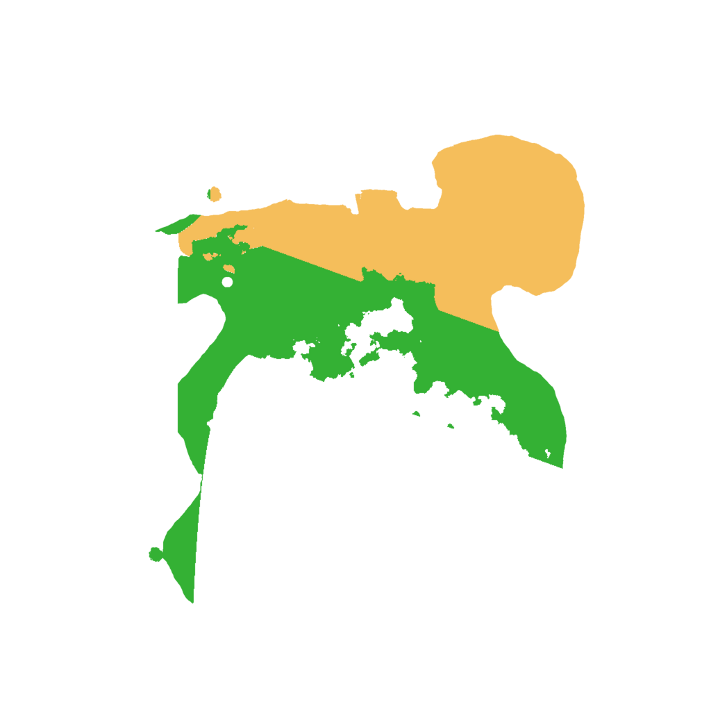 Biome Rust Map: Procedural Map, Size: 2000, Seed: 1521489270