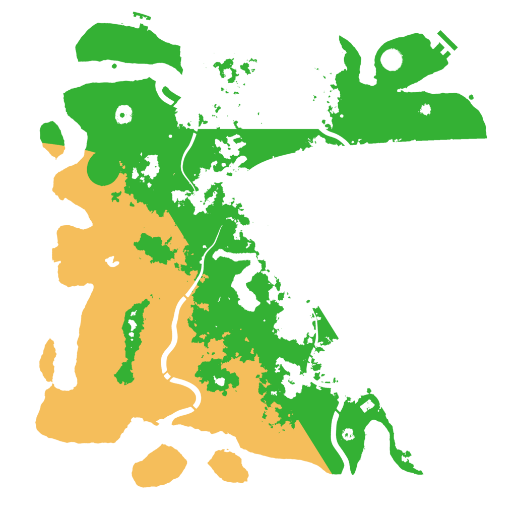 Biome Rust Map: Procedural Map, Size: 4250, Seed: 16456240
