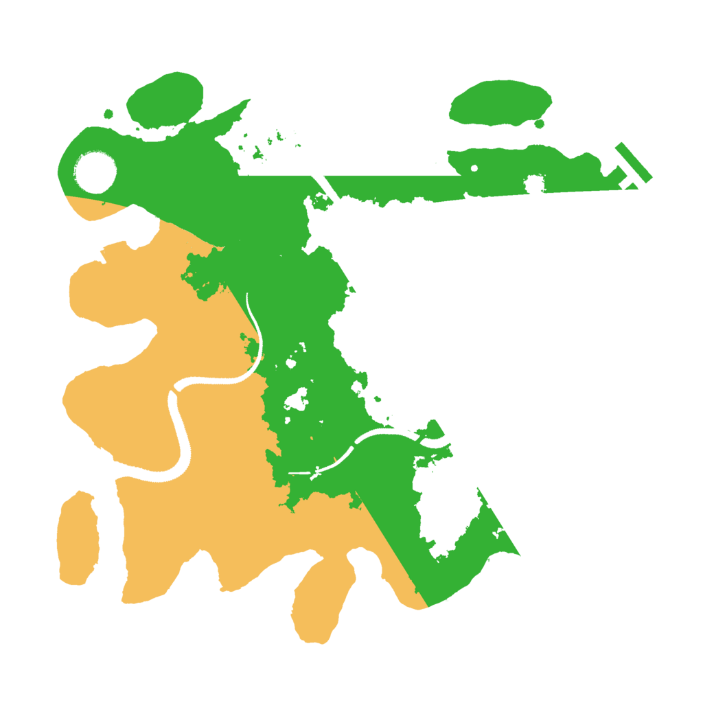 Biome Rust Map: Procedural Map, Size: 3000, Seed: 1044200652