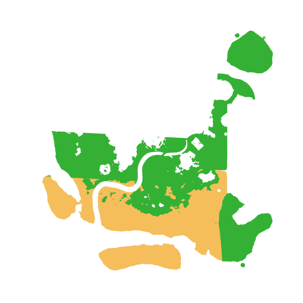 Biome Rust Map: Procedural Map, Size: 2750, Seed: 904526433