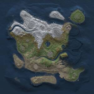 Thumbnail Rust Map: Procedural Map, Size: 2750, Seed: 904526433, 8 Monuments