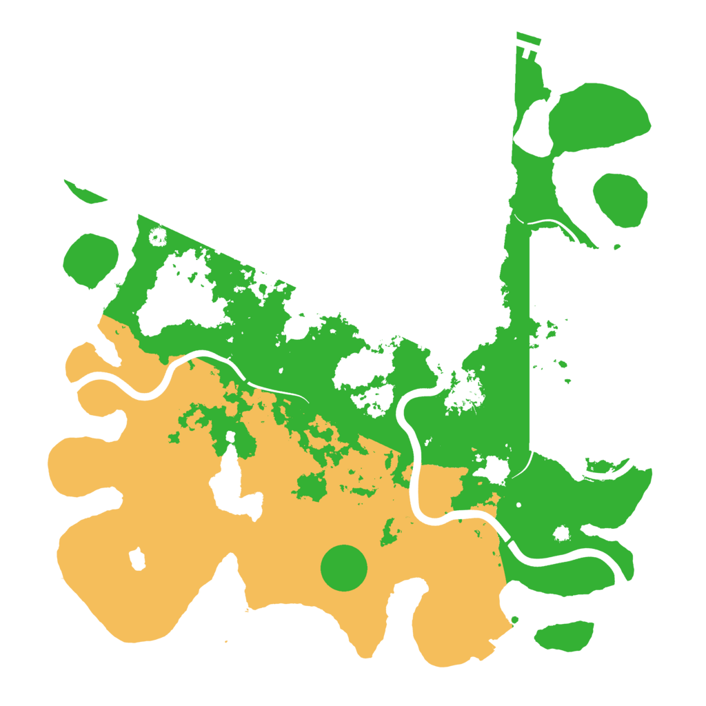Biome Rust Map: Procedural Map, Size: 4000, Seed: 1273047397