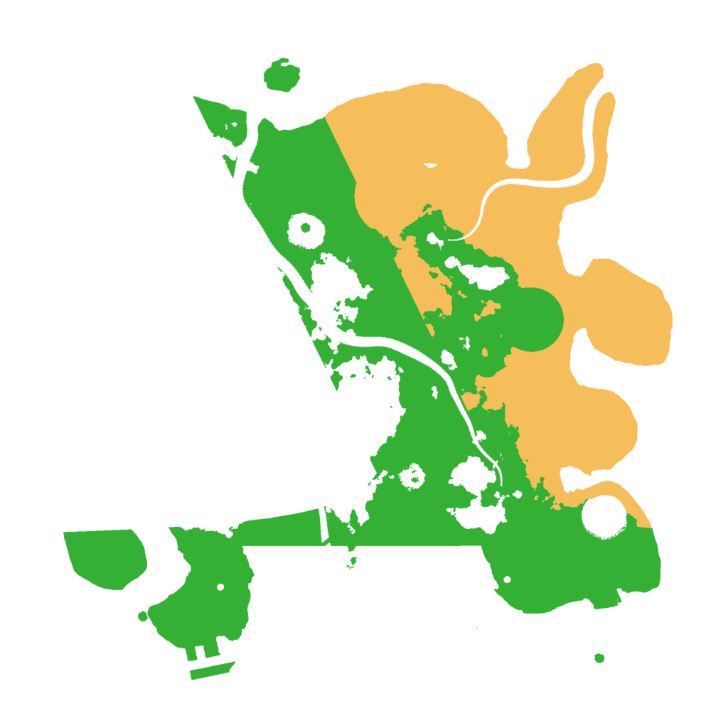 Biome Rust Map: Procedural Map, Size: 3000, Seed: 1717844256