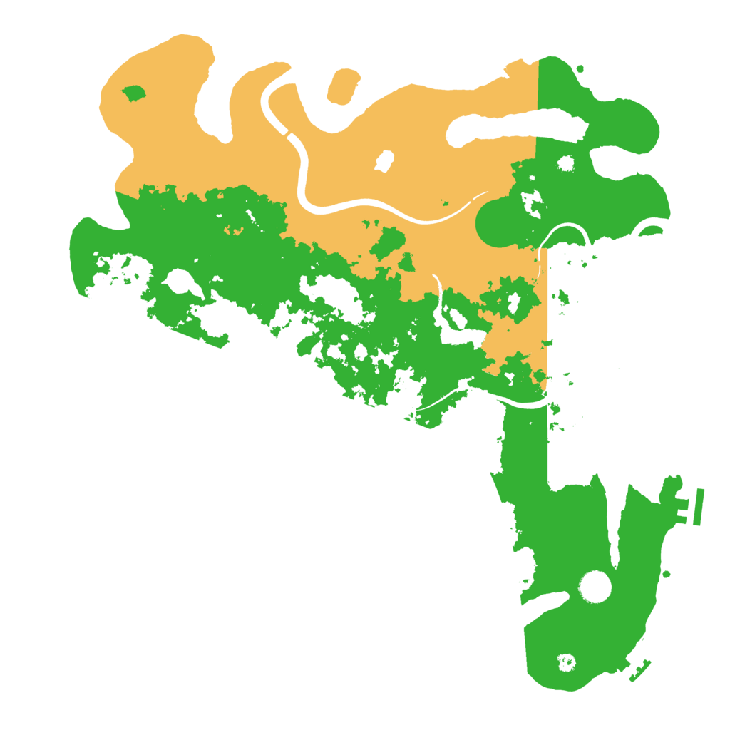 Biome Rust Map: Procedural Map, Size: 4000, Seed: 1635723302