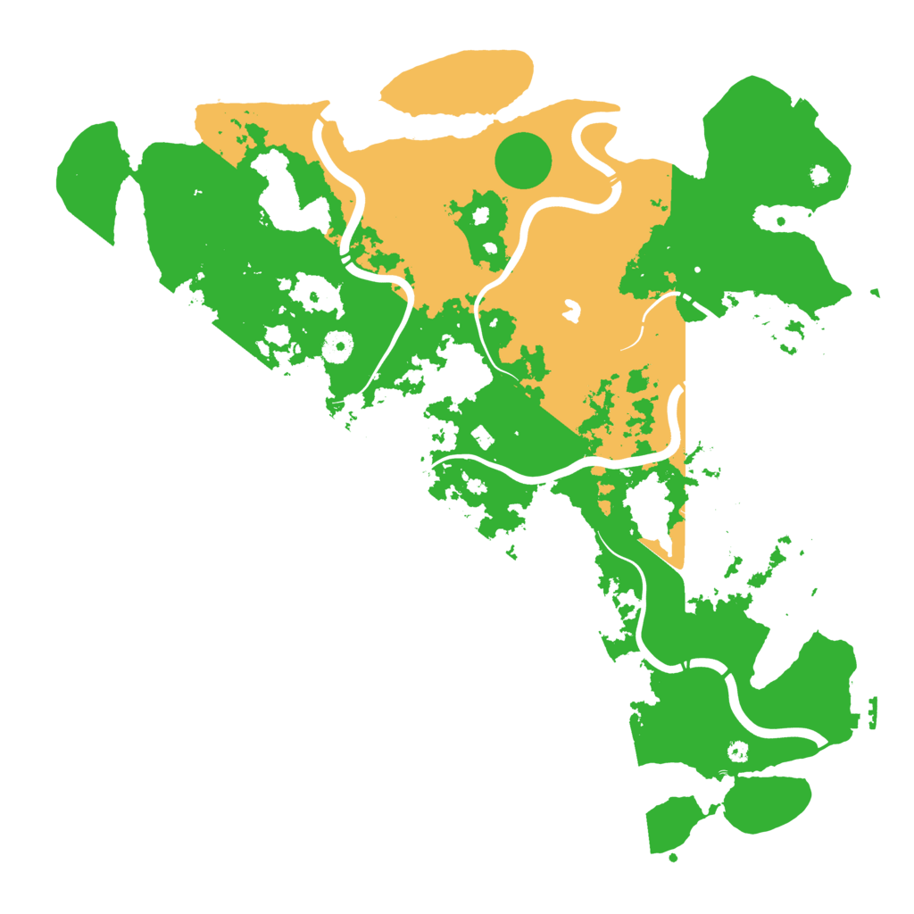 Biome Rust Map: Procedural Map, Size: 4250, Seed: 939136723