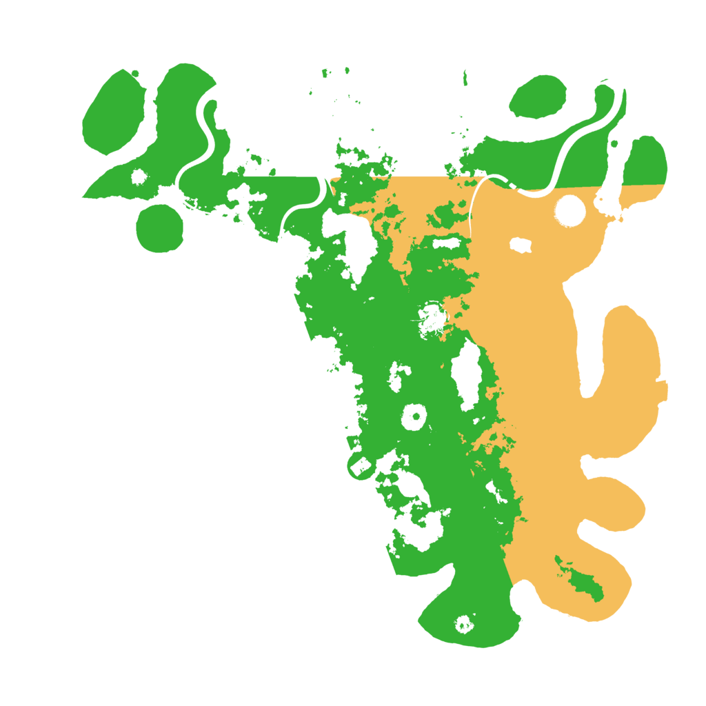 Biome Rust Map: Procedural Map, Size: 4000, Seed: 54884991