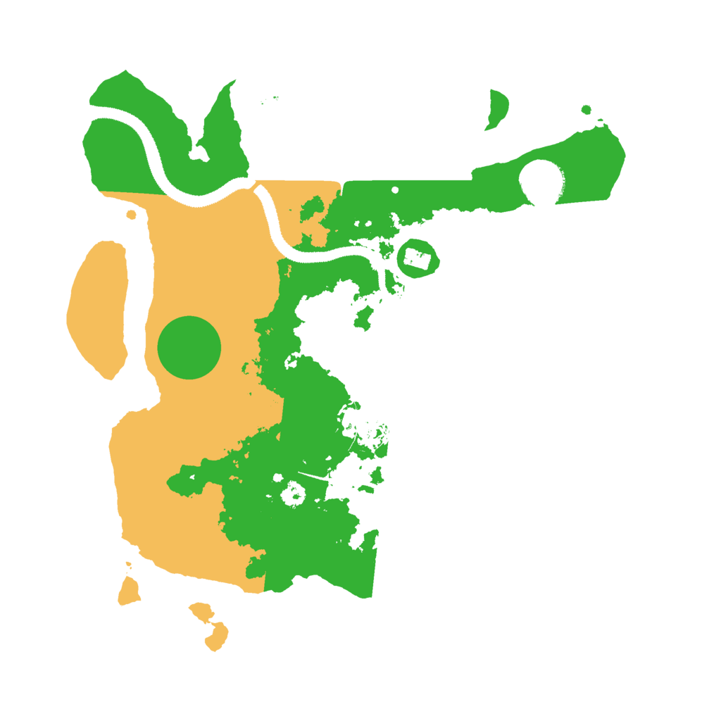 Biome Rust Map: Procedural Map, Size: 3000, Seed: 372352800