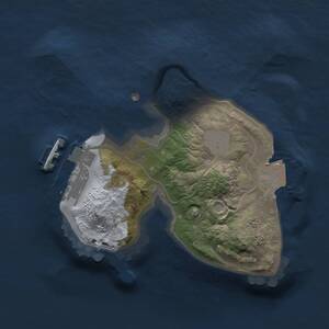 Thumbnail Rust Map: Procedural Map, Size: 1450, Seed: 1174194798, 2 Monuments