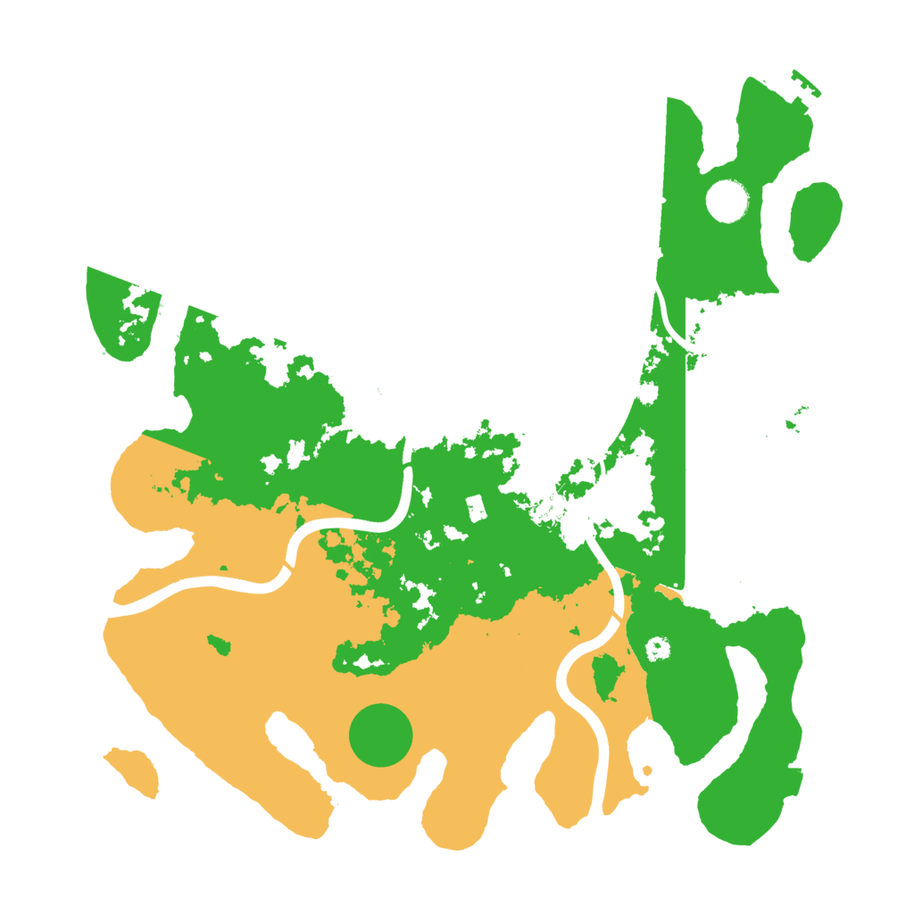 Biome Rust Map: Procedural Map, Size: 3800, Seed: 1390525613