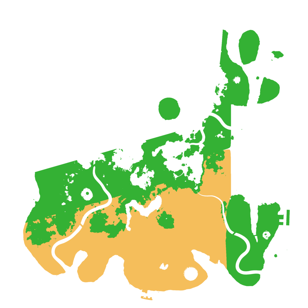 Biome Rust Map: Procedural Map, Size: 4000, Seed: 1654556928