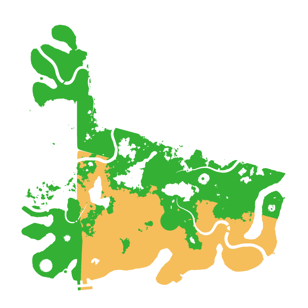 Biome Rust Map: Procedural Map, Size: 4250, Seed: 702803400