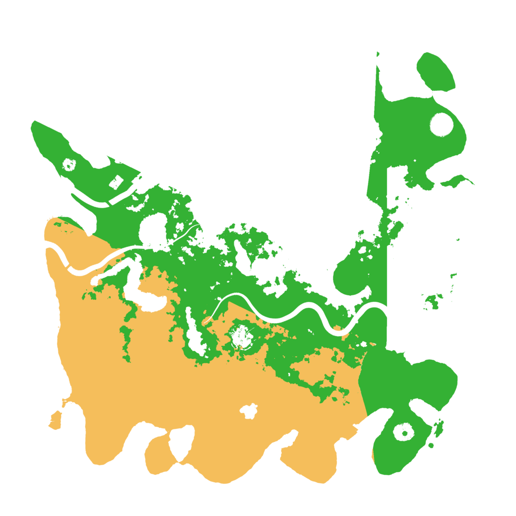 Biome Rust Map: Procedural Map, Size: 4000, Seed: 142247839