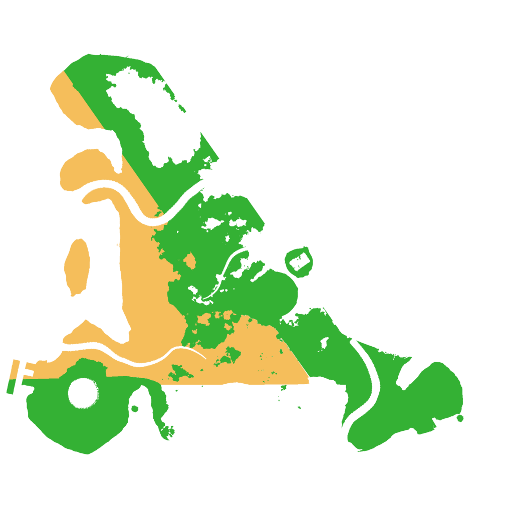 Biome Rust Map: Procedural Map, Size: 3000, Seed: 569420