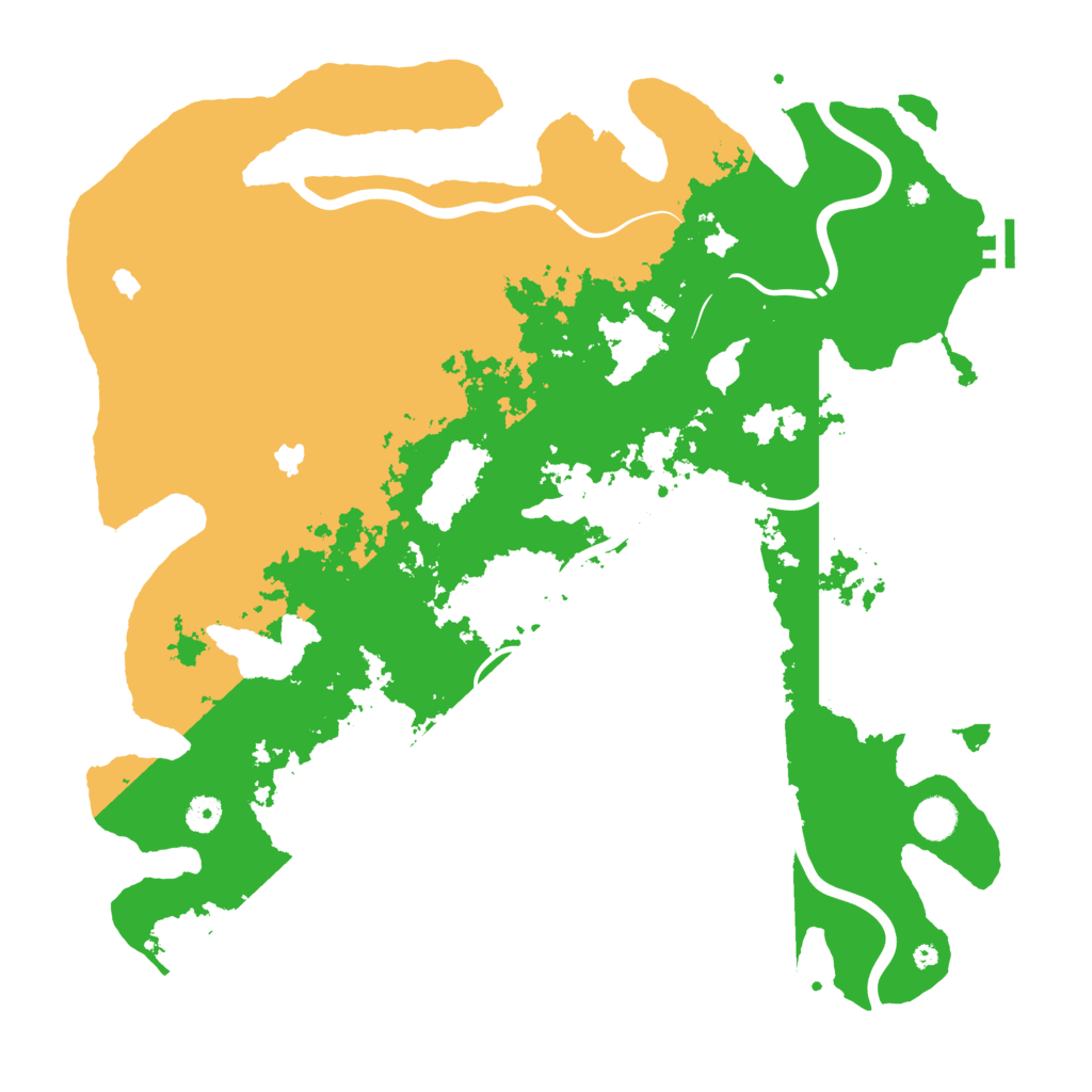 Biome Rust Map: Procedural Map, Size: 4500, Seed: 1651713243