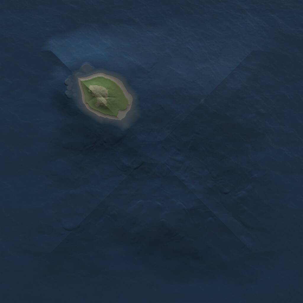 Rust Map: Procedural Map, Size: 1000, Seed: 619224913, 1 Monuments