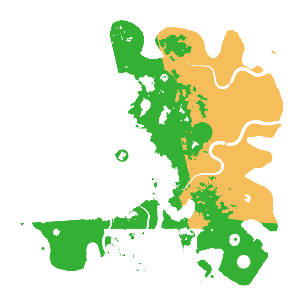 Biome Rust Map: Procedural Map, Size: 4000, Seed: 988187960