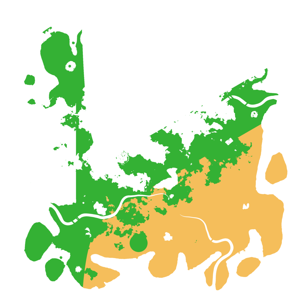Biome Rust Map: Procedural Map, Size: 4500, Seed: 117186691