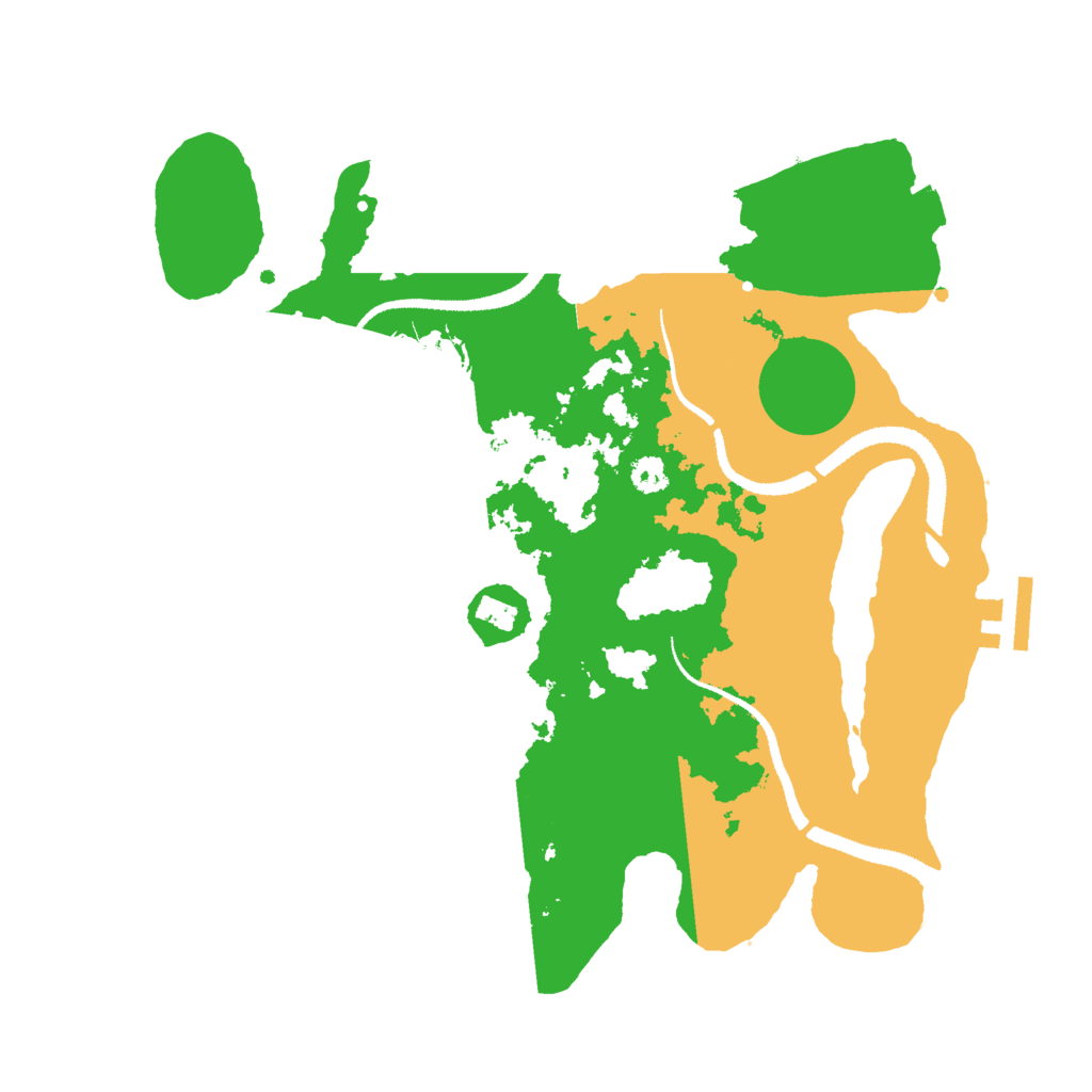 Biome Rust Map: Procedural Map, Size: 3000, Seed: 1732138140