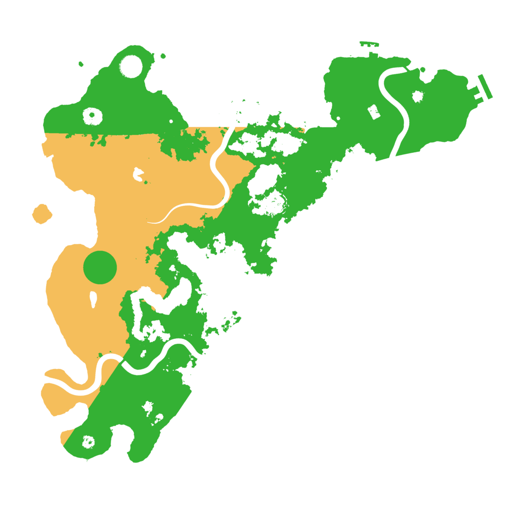 Biome Rust Map: Procedural Map, Size: 4000, Seed: 377107704