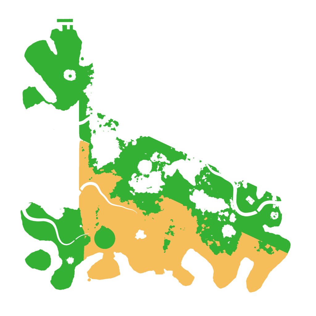 Biome Rust Map: Procedural Map, Size: 4000, Seed: 14680