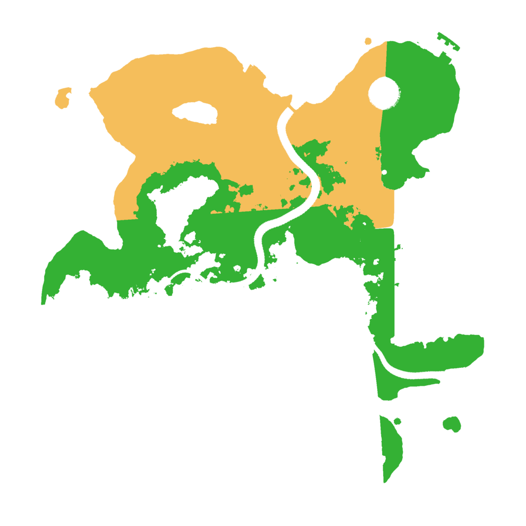 Biome Rust Map: Procedural Map, Size: 3000, Seed: 1839328621