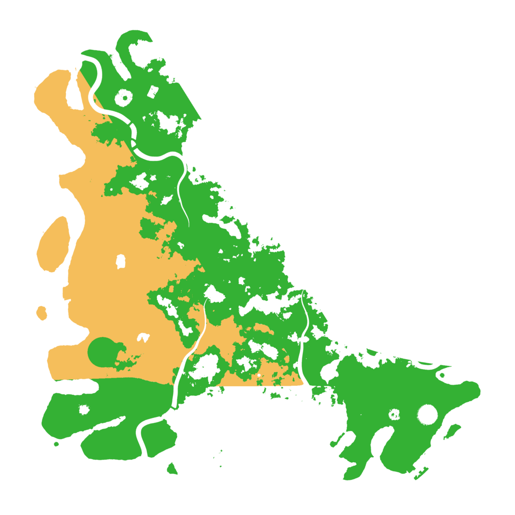 Biome Rust Map: Procedural Map, Size: 4500, Seed: 537296978