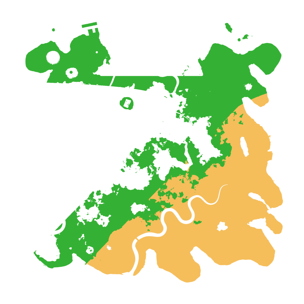 Biome Rust Map: Procedural Map, Size: 4000, Seed: 5679851
