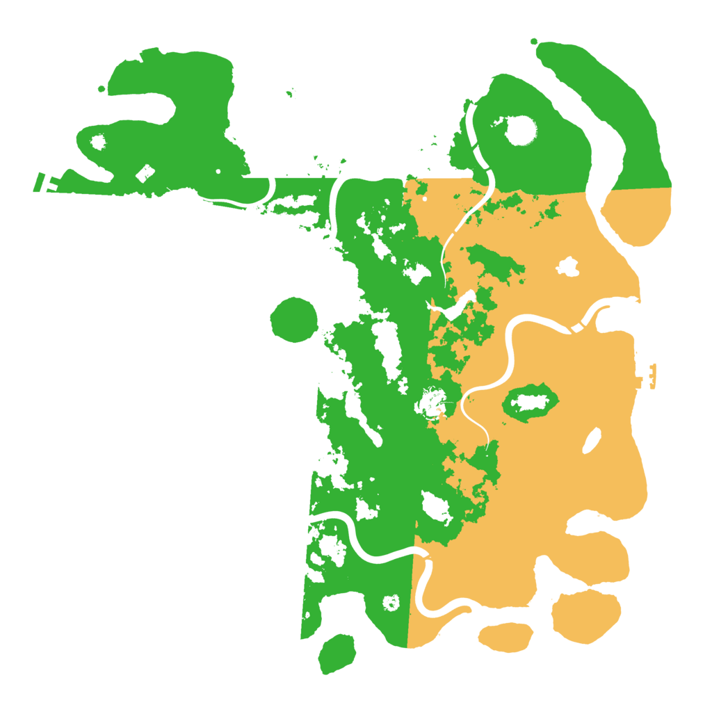 Biome Rust Map: Procedural Map, Size: 4250, Seed: 308670668