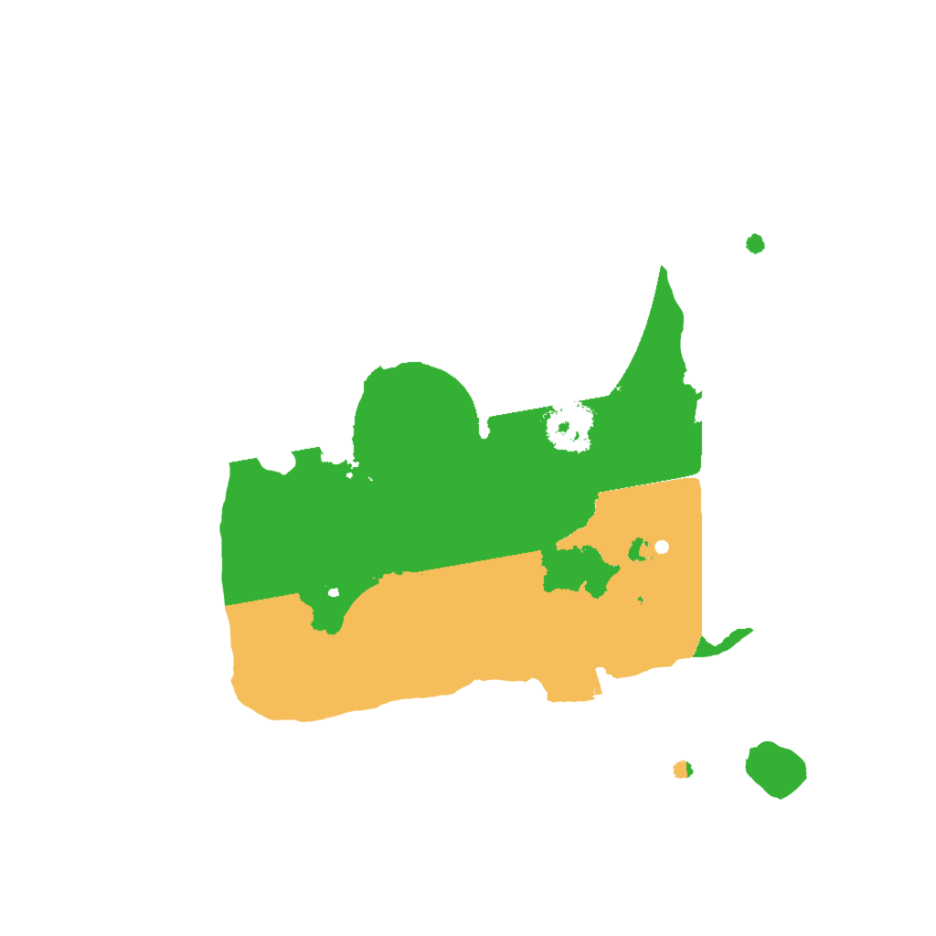 Biome Rust Map: Procedural Map, Size: 2000, Seed: 347533316