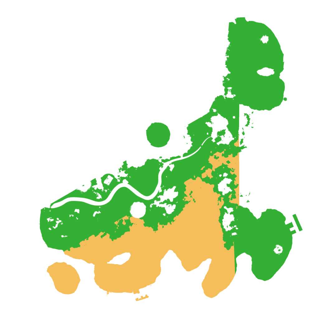 Biome Rust Map: Procedural Map, Size: 3650, Seed: 1651730267