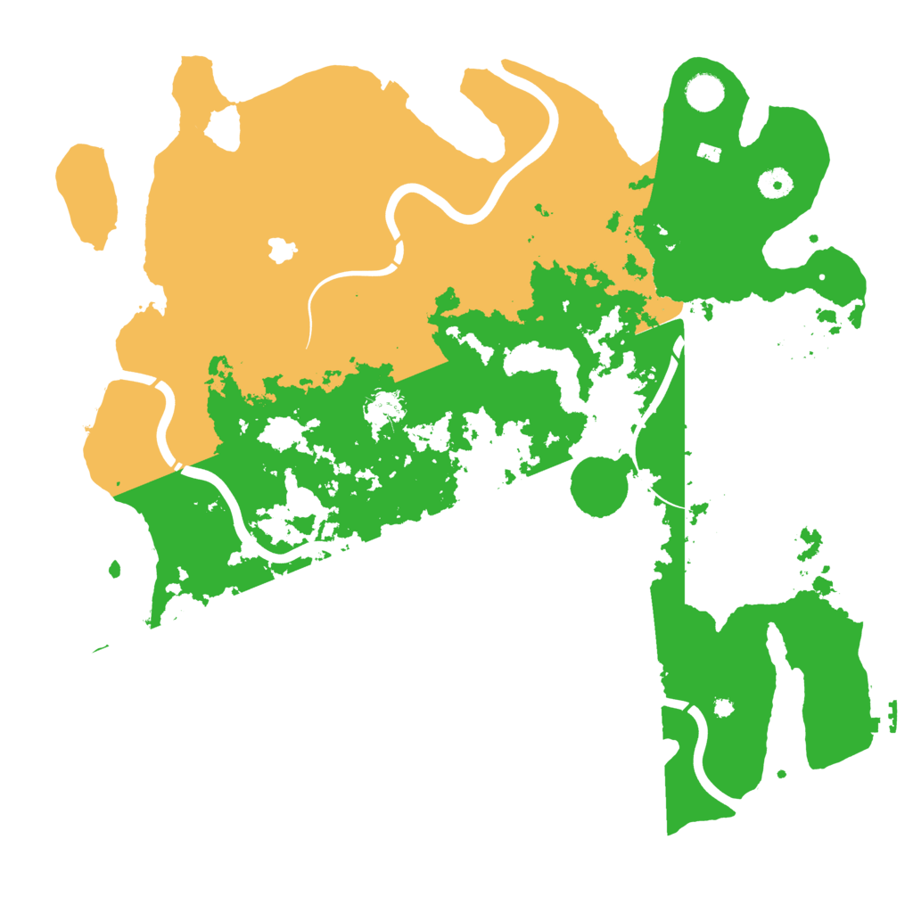 Biome Rust Map: Procedural Map, Size: 4250, Seed: 892774058