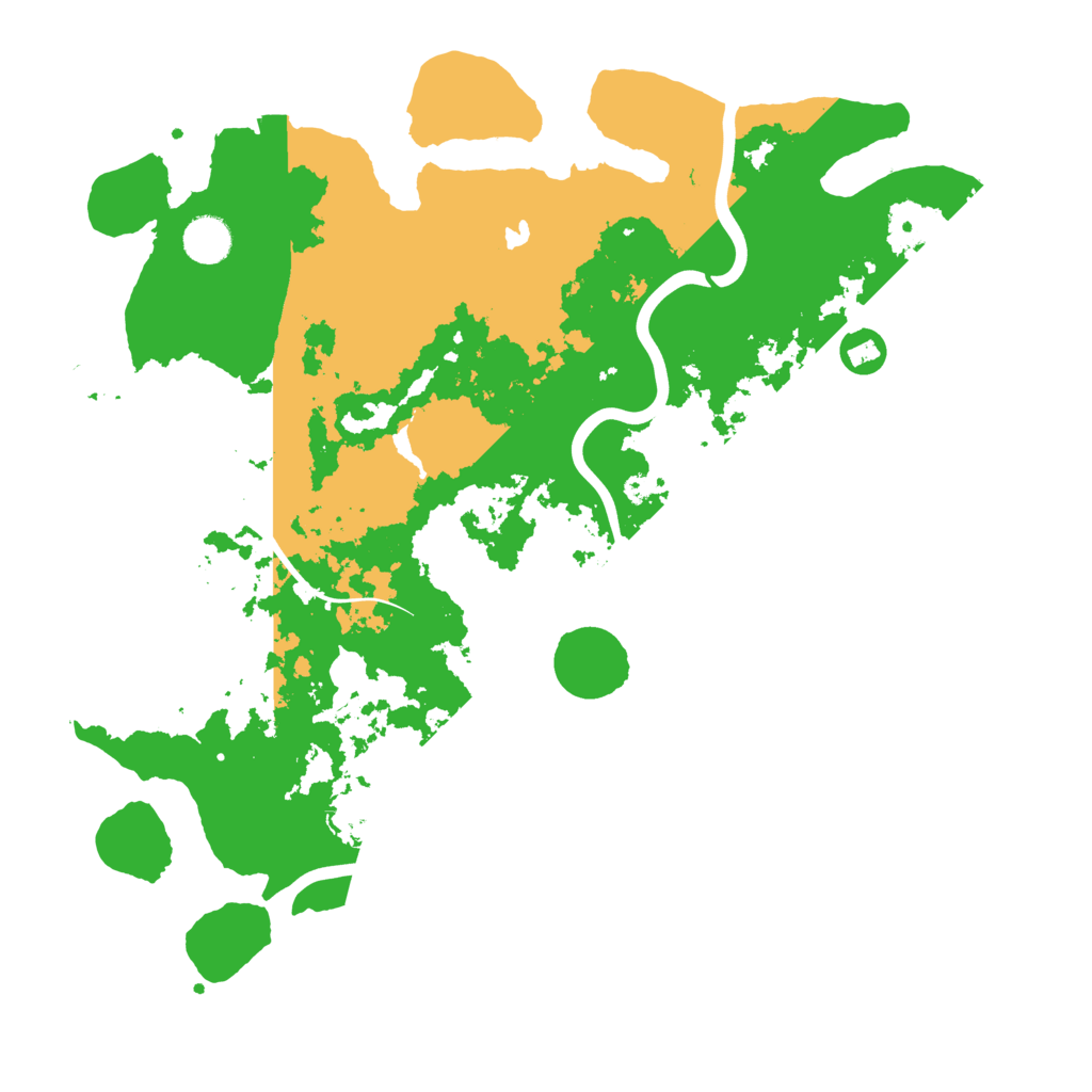 Biome Rust Map: Procedural Map, Size: 4000, Seed: 967617148