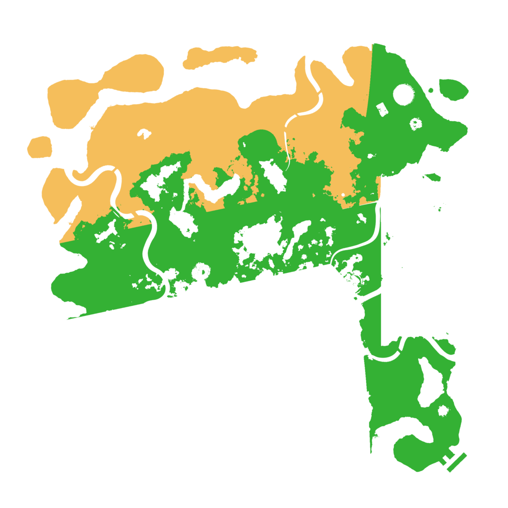 Biome Rust Map: Procedural Map, Size: 4250, Seed: 720225530
