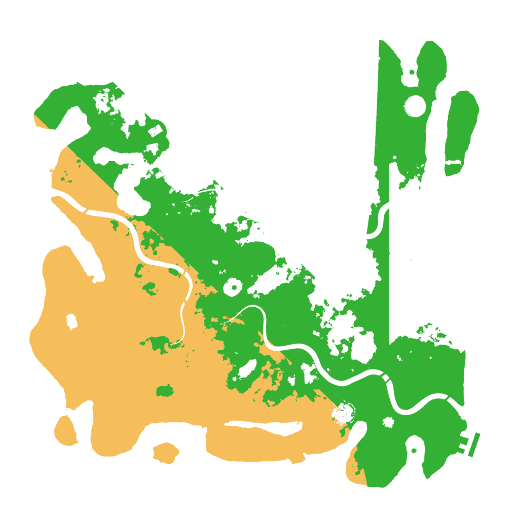 Biome Rust Map: Procedural Map, Size: 4250, Seed: 1332664021