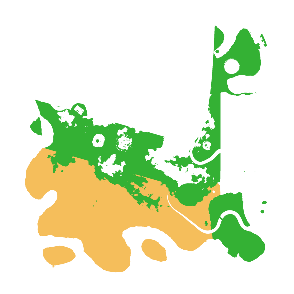 Biome Rust Map: Procedural Map, Size: 3440, Seed: 1367502944