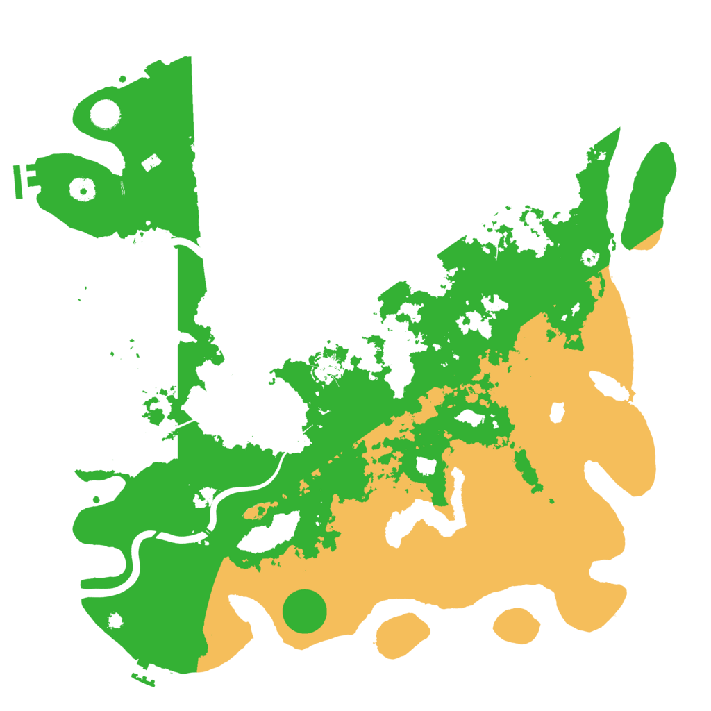 Biome Rust Map: Procedural Map, Size: 4250, Seed: 927569342